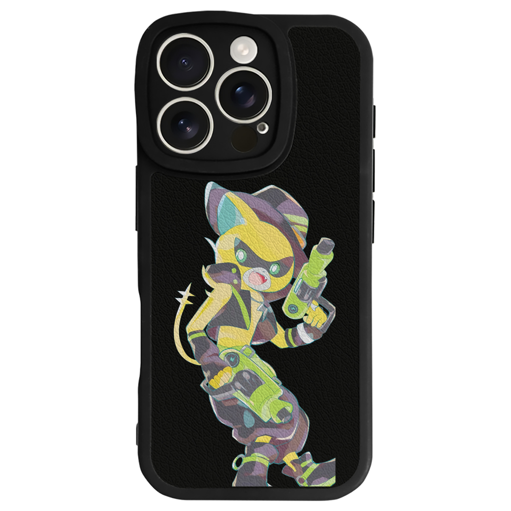 （画像用） 妖怪ウォッチ Yo-kai Watch 【iPhone 16シリーズ対応】シリコンスマホケース（レザー調） 材質：シリコン